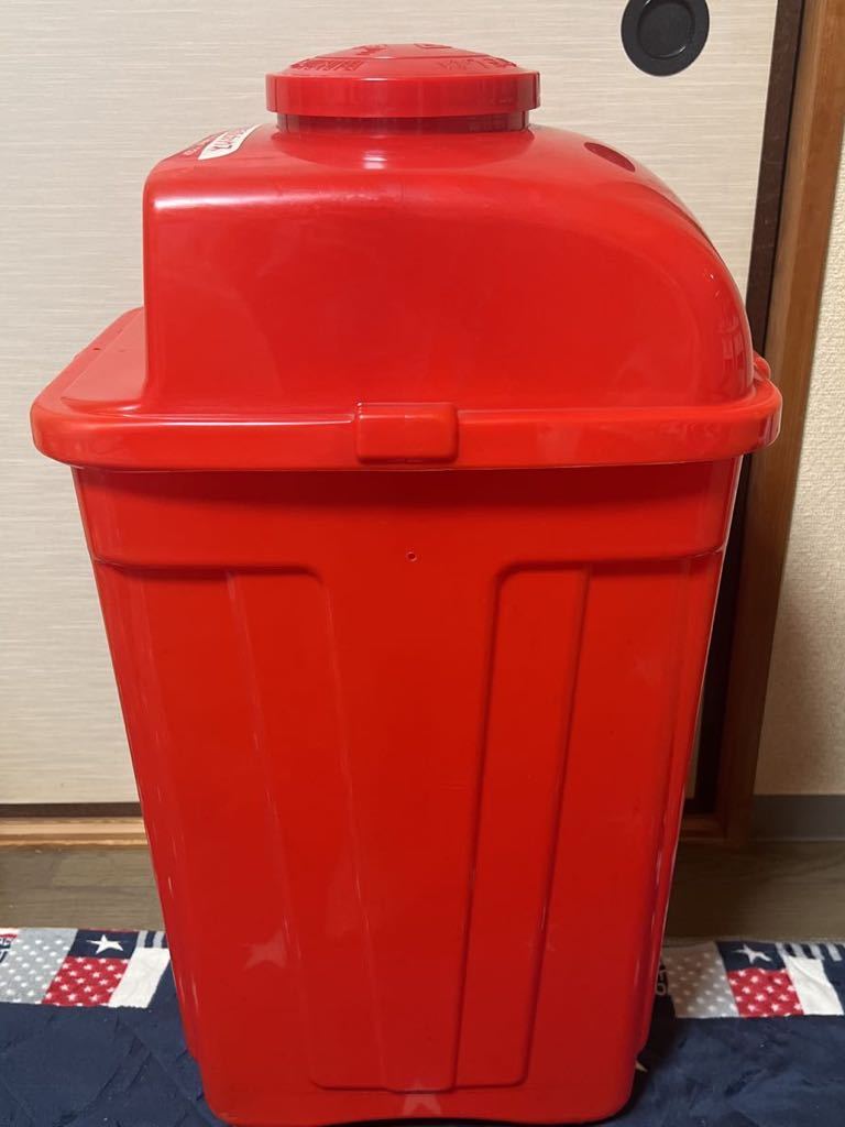 希少☆ コカ・コーラ Coca-Cola アンティーク ゴミ箱 ダストボックス