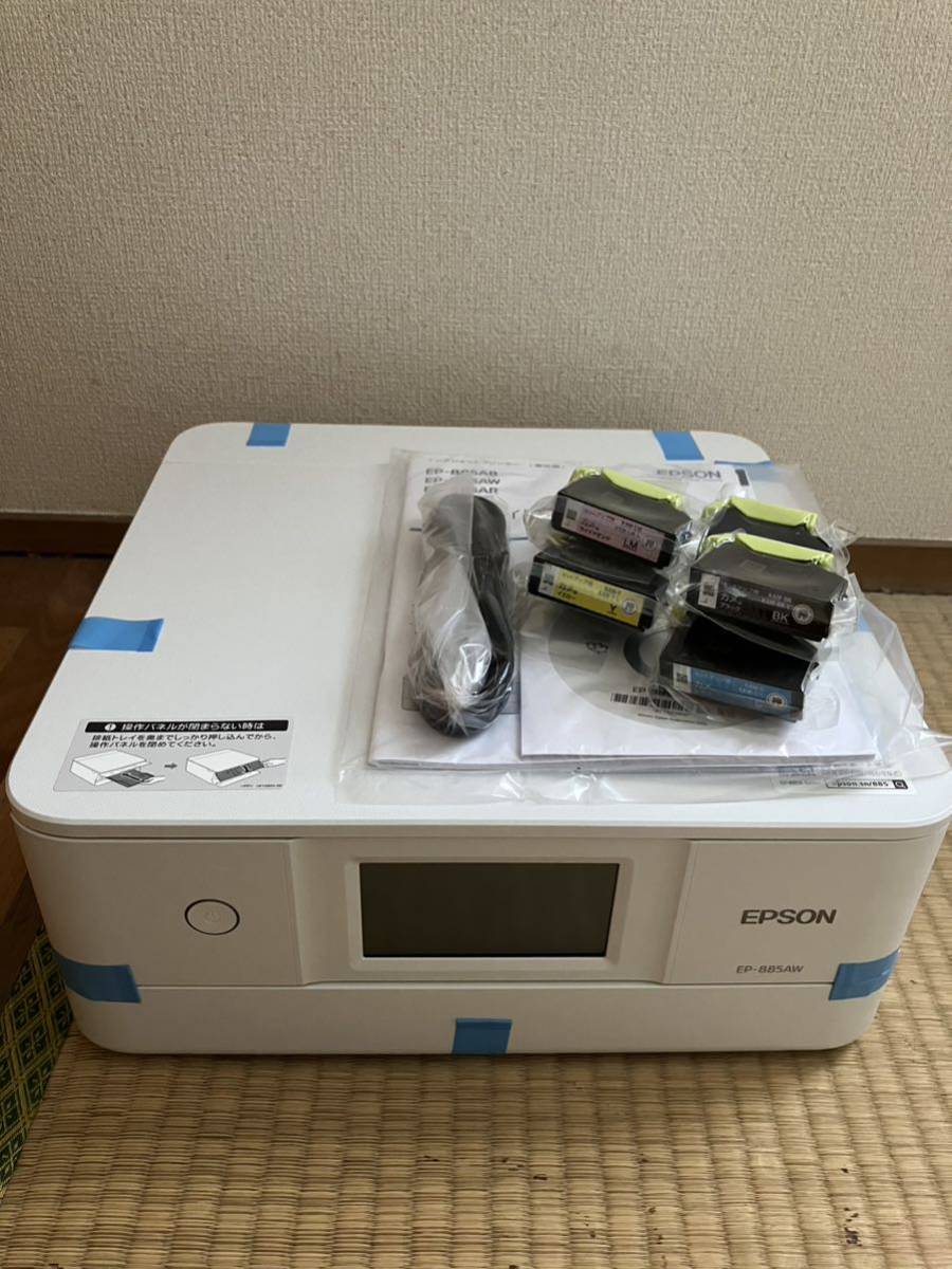 EPSON プリンターEP−885AWホワイト