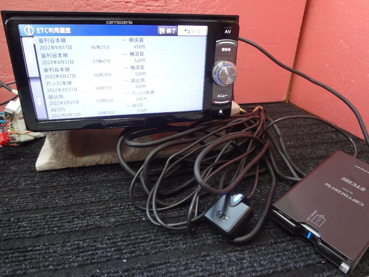 ☆ カロッツェリア ND-ETCS1 ETC2.0 軽自動車登録 ナビ連動ケーブル