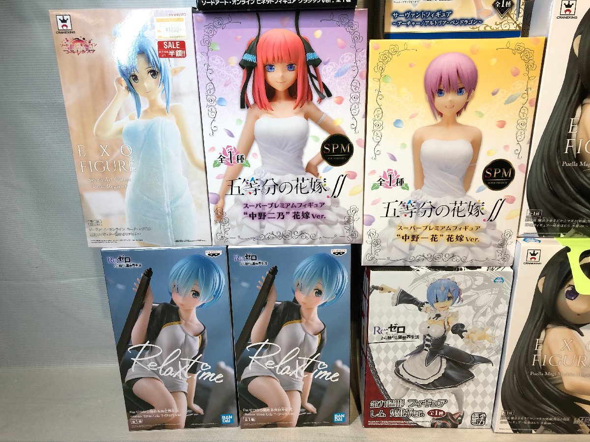 1円～ 未開封 美少女フィギュア まとめ 中野一花 二乃 レム アスナ