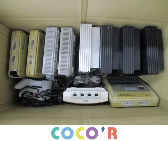 【まとめ売り 訳有】 ゲーム 本体 スーパーファミコン PS1 PS2 ドリームキャスト他 コントローラ等 グッズセット