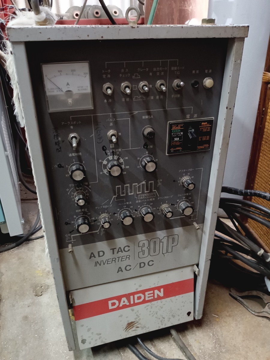 ダイデン 大電 ダイヘン アーク溶接機 TIG溶接機 DAIHEN 単相200V 