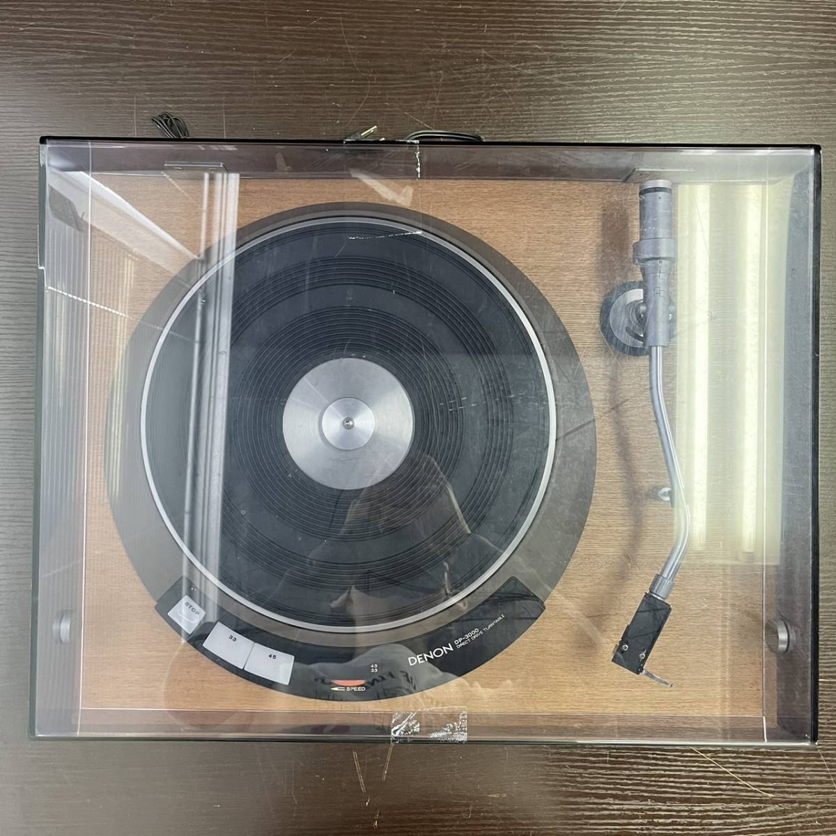 R265641(043)-307/SK10000 DENON レコードプレイヤー DP-3700F デノン