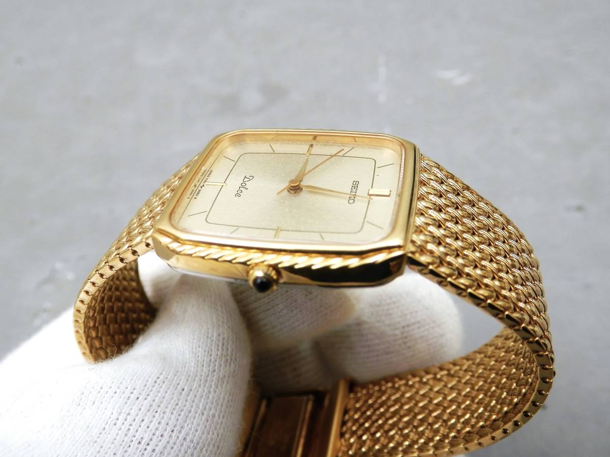 SEIKO DOLCE メンズクォーツ 約50g 稼働現状品 売り切り SEIKO 