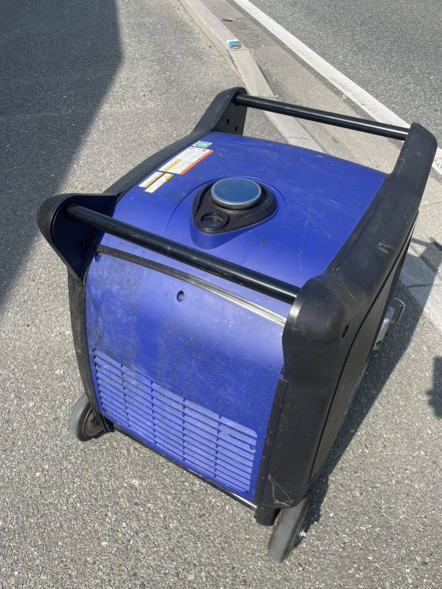 ☆中古品 ヤマハインバーター発電機 防音型 EF5500iSDE アワメーター