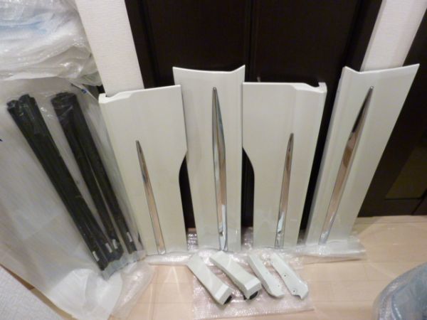 30 VELLFIRE ALPHARD アルファード ヴェルファイア MODELISTA モデリスタ サイドスカート サイドパネル サイドスポイラー ドアパネル 070