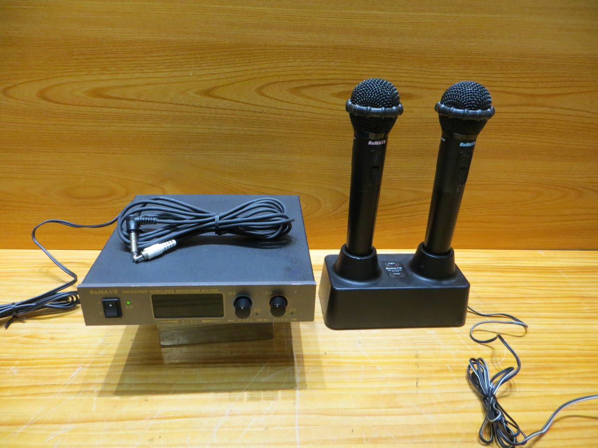動作OK】 ON STAGE オンステージ PK-NE01W パーソナルカラオケ マイク