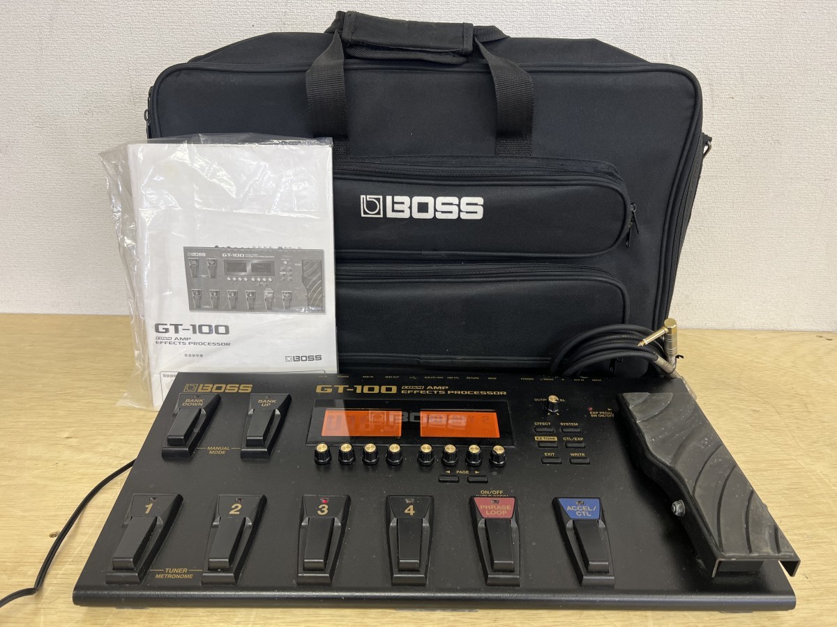 BOSS GT-100 マルチエフェクター 動作確認済み エフェクター ギター