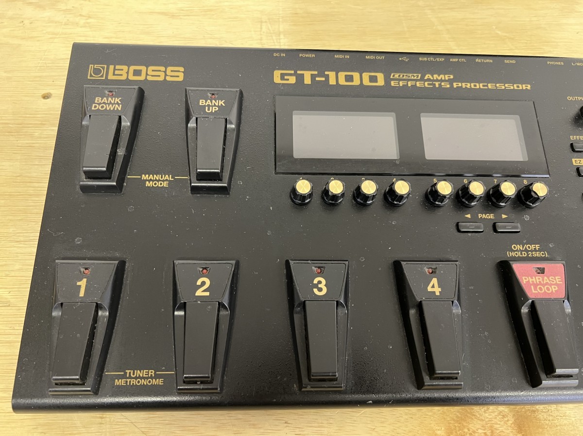 BOSS GT-100 マルチエフェクター 動作確認済み エフェクター ギター