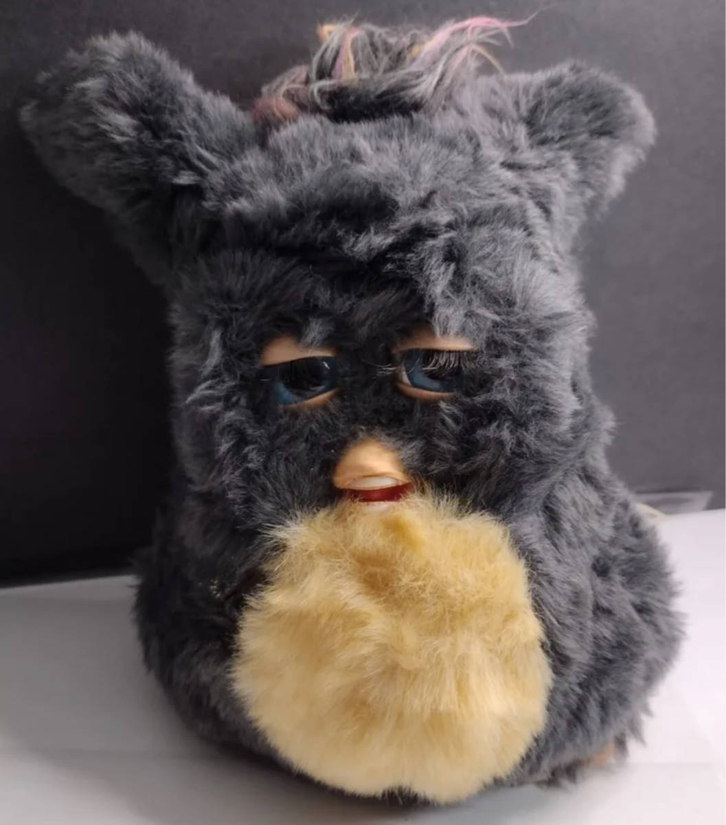 ファービー2 フェスタ チャコールグレー 青目 英語版 furby2 