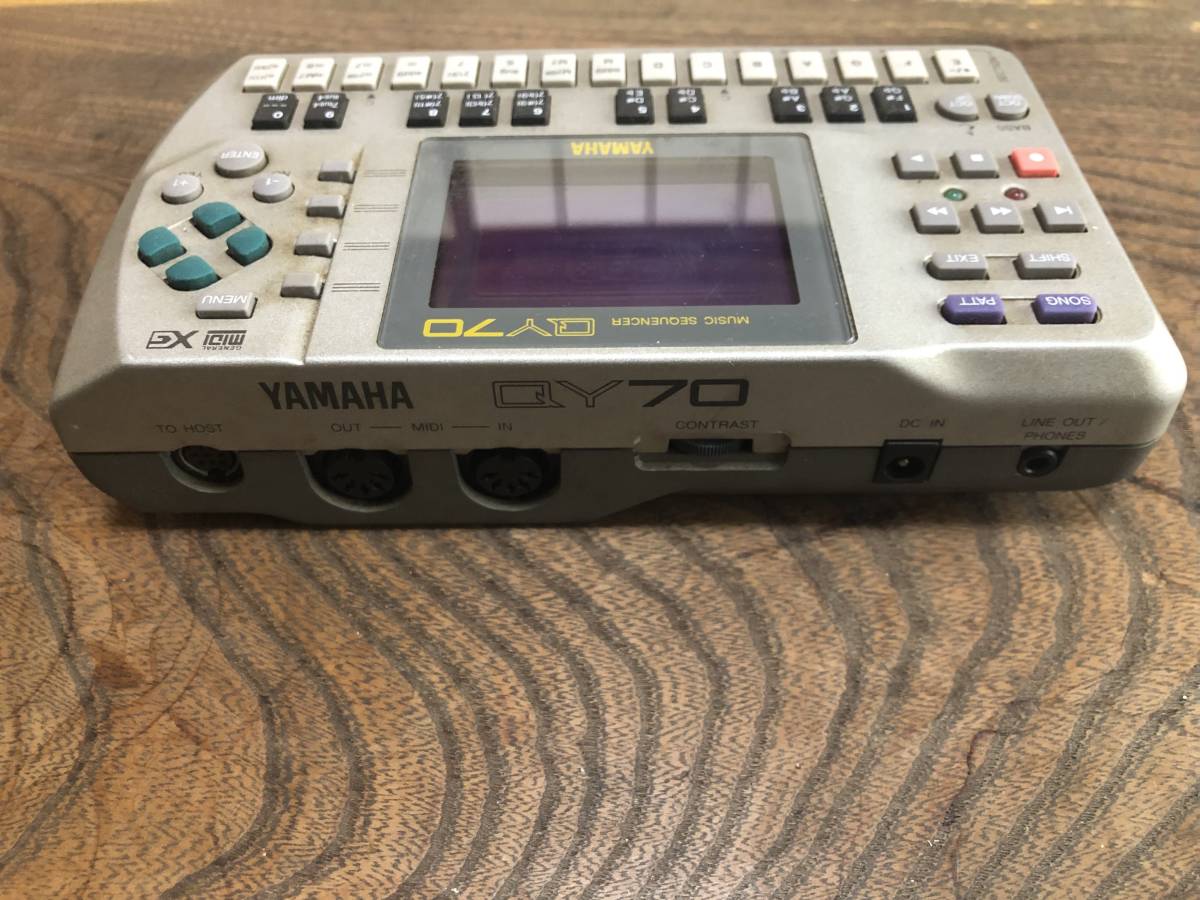 YAMAHA QY70 XG音源内蔵 シーケンサー ヤマハ YAMAHA QY70