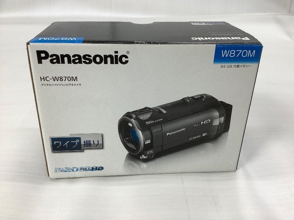 未使用品】Panasonic パナソニック 4Kビデオカメラ HC-VX2MS-K