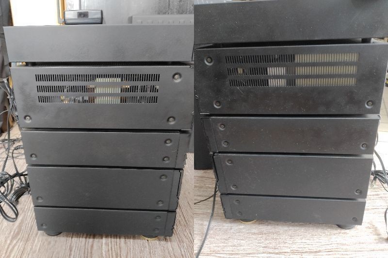 KENWOOD ケンウッド システムコンポ TE-7/A-7E/GE-77E/X-7E/DP-5E/SW