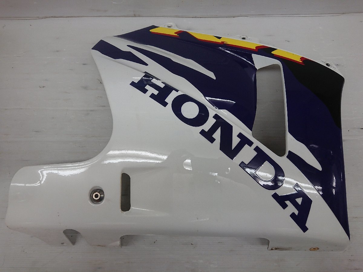 ★中古品★RVF400 ホンダ純正 サイドカウル 右ロアー カウル HONDA アンダーカウル 【他商品と同梱歓迎】