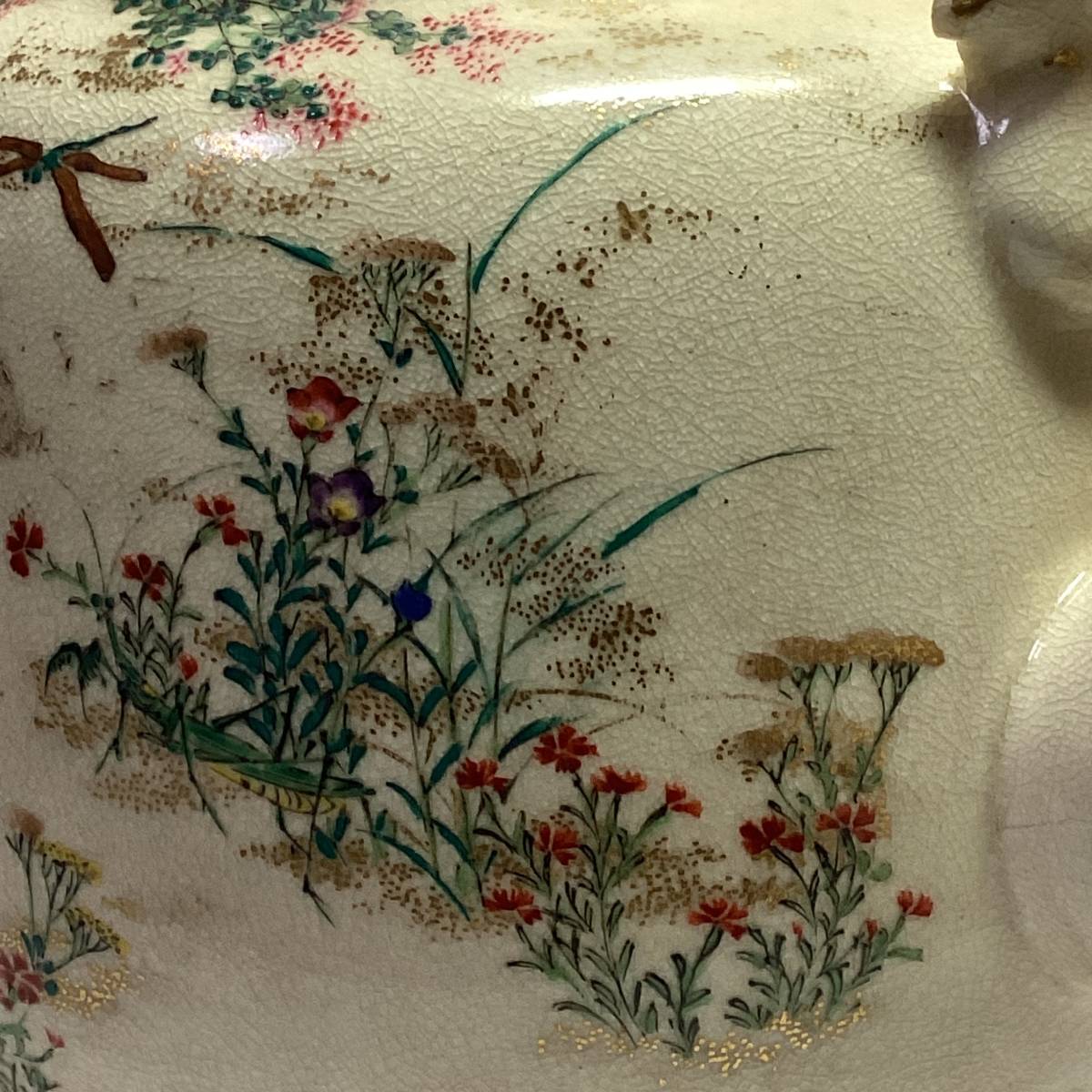 ！！！京焼　超絶細密画　水指！！！ 水指 茶道具 京焼