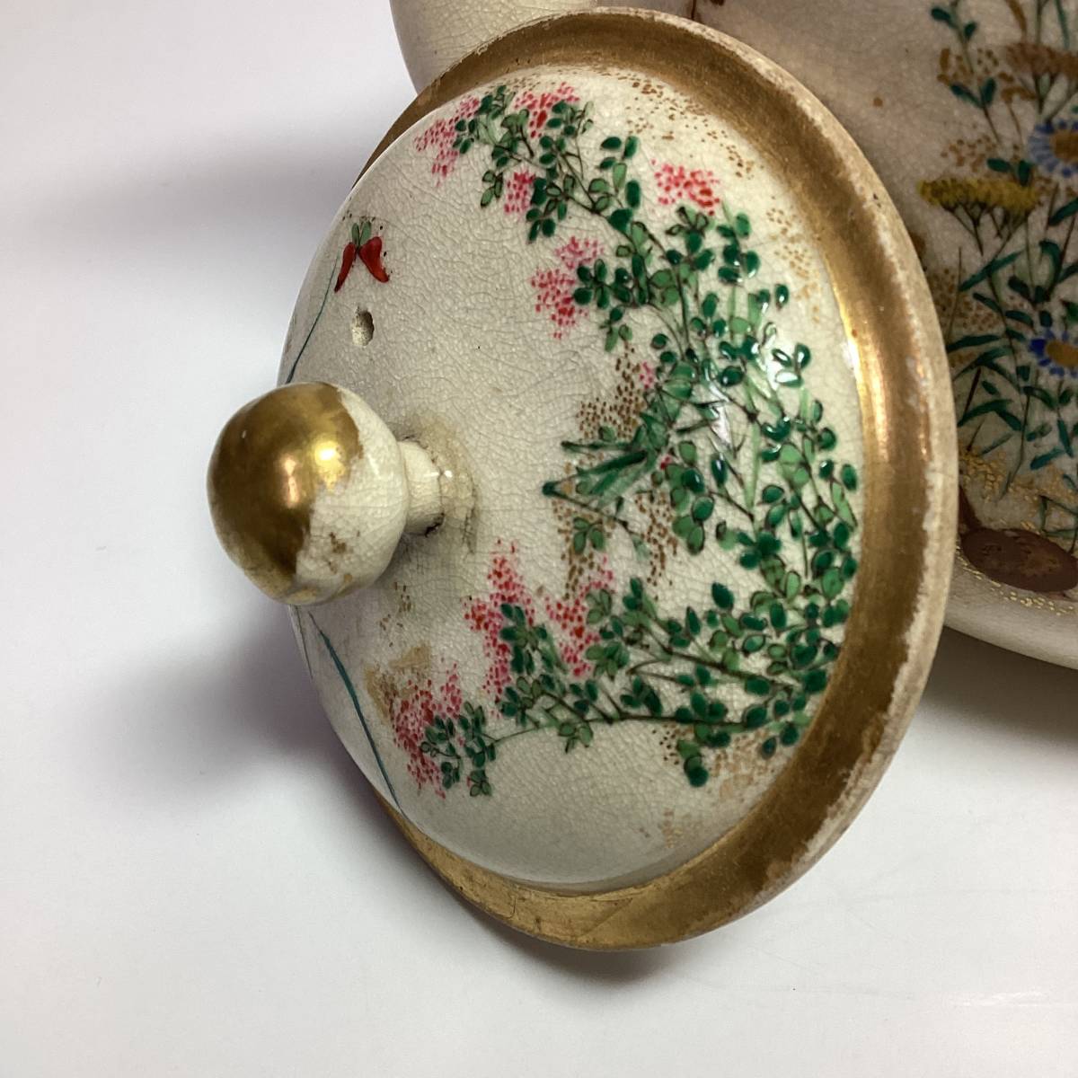 ！！！京焼　超絶細密画　水指！！！ 水指 茶道具 京焼