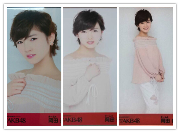 DOCUMENTARY of AKB48 映画 前売り 生写真 岡田奈々 コンプ