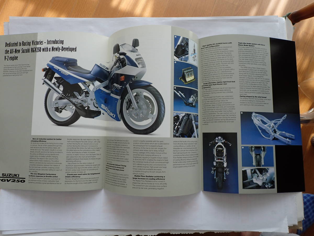 超レア！RG500ガンマ初期型！輸出用カタログ！RGB500 RGΓ ガンマ GT RG