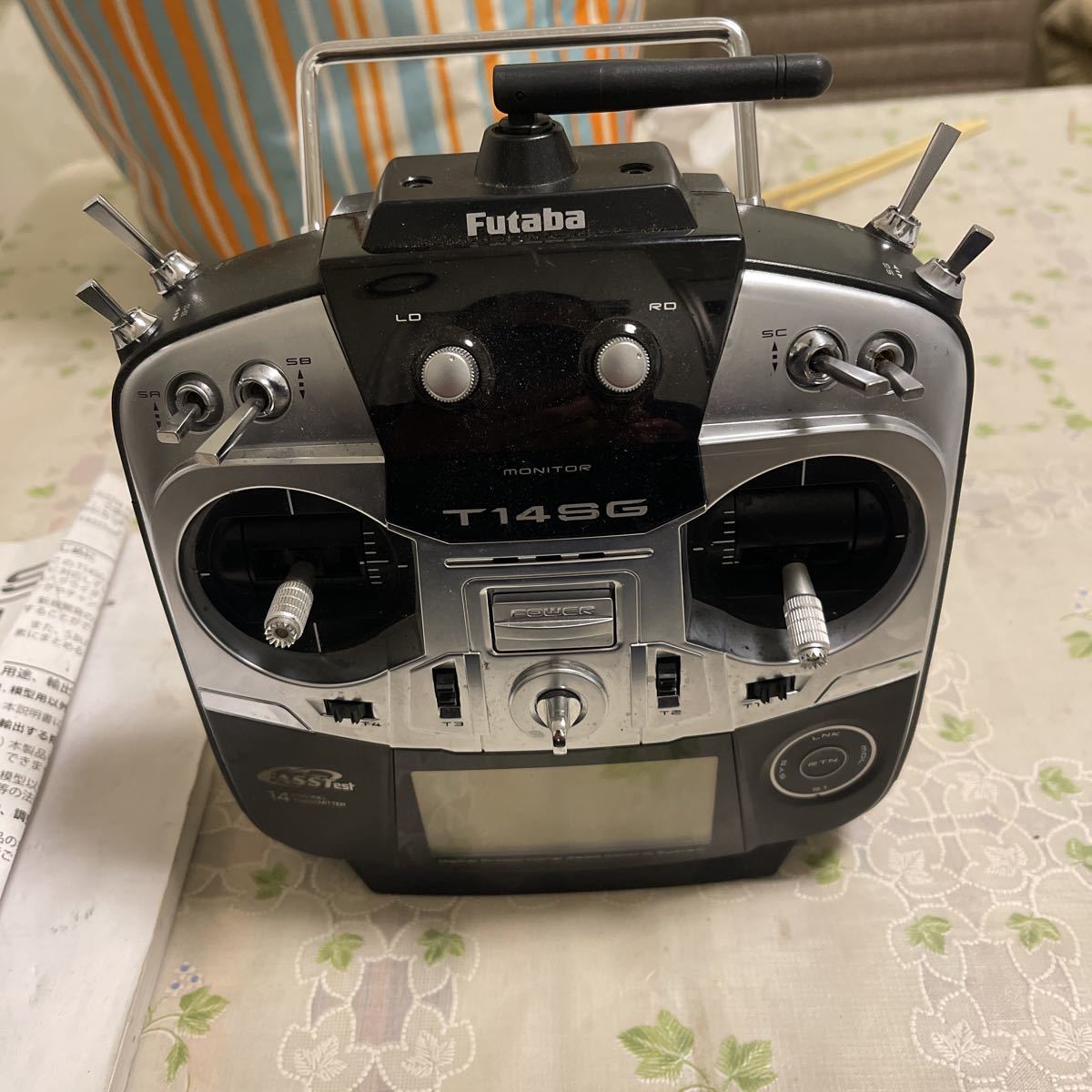 ラジコン プロポ フタバ T14SG 中古品 T14SG 送信機 Futaba 14sgの通販