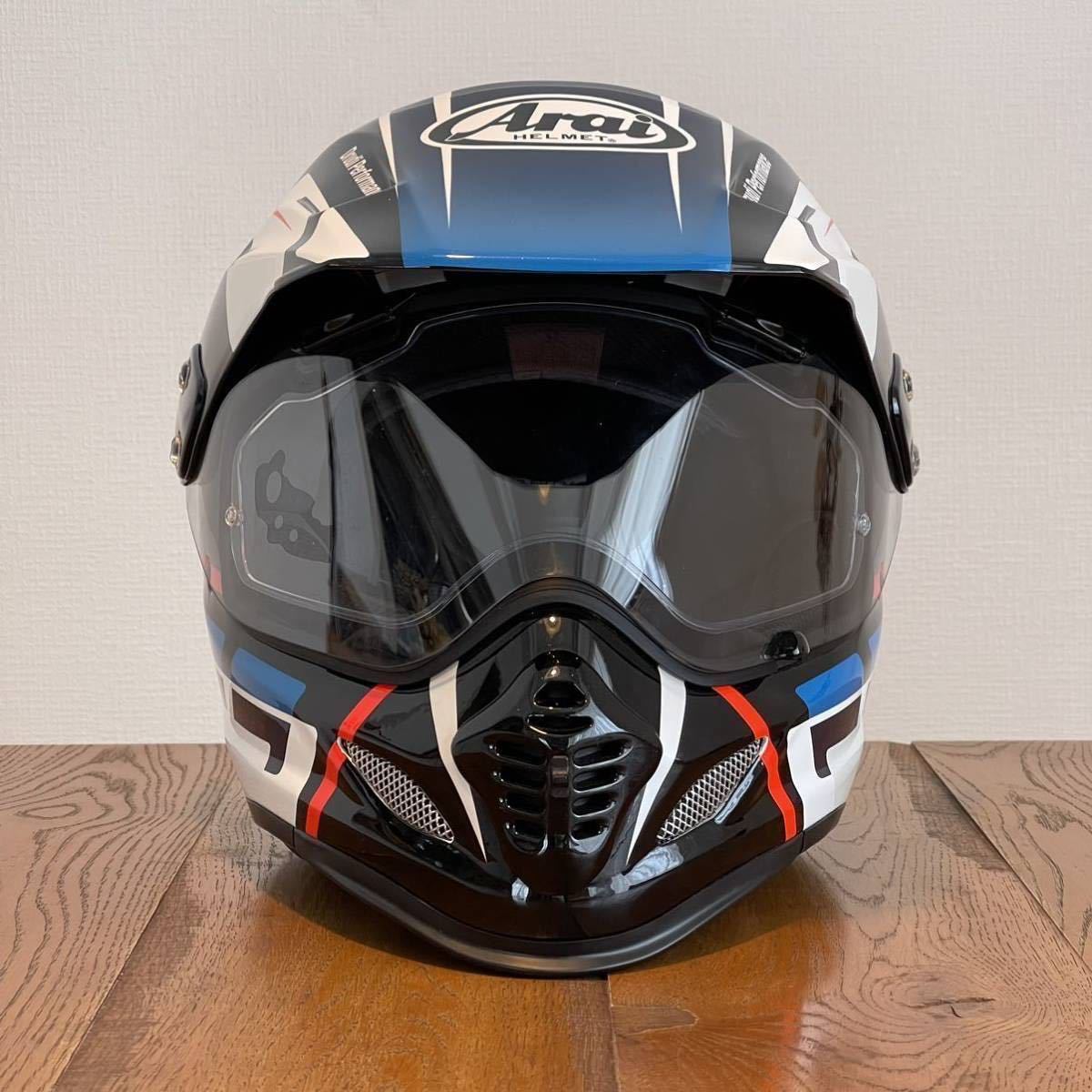 おまけ付き】Arai TOUR-CROSS3 DETOUR BLUE アライ ツアークロス3 
