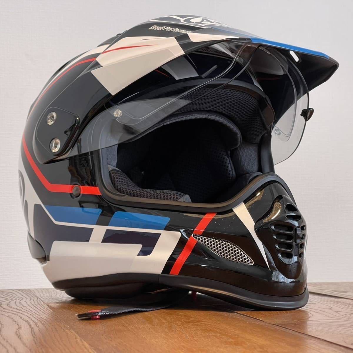 おまけ付き】Arai TOUR-CROSS3 DETOUR BLUE アライ ツアークロス3 