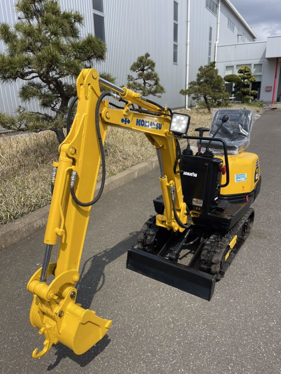 コマツ PC02-1A ミニ油圧ショベル建設機械・重機0.5tクラス571hユンボ