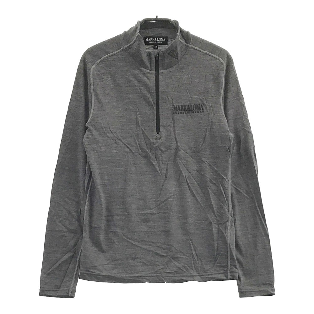 MARK&LONA マークアンドロナ 2022年モデル ハーフジップ長袖Tシャツ