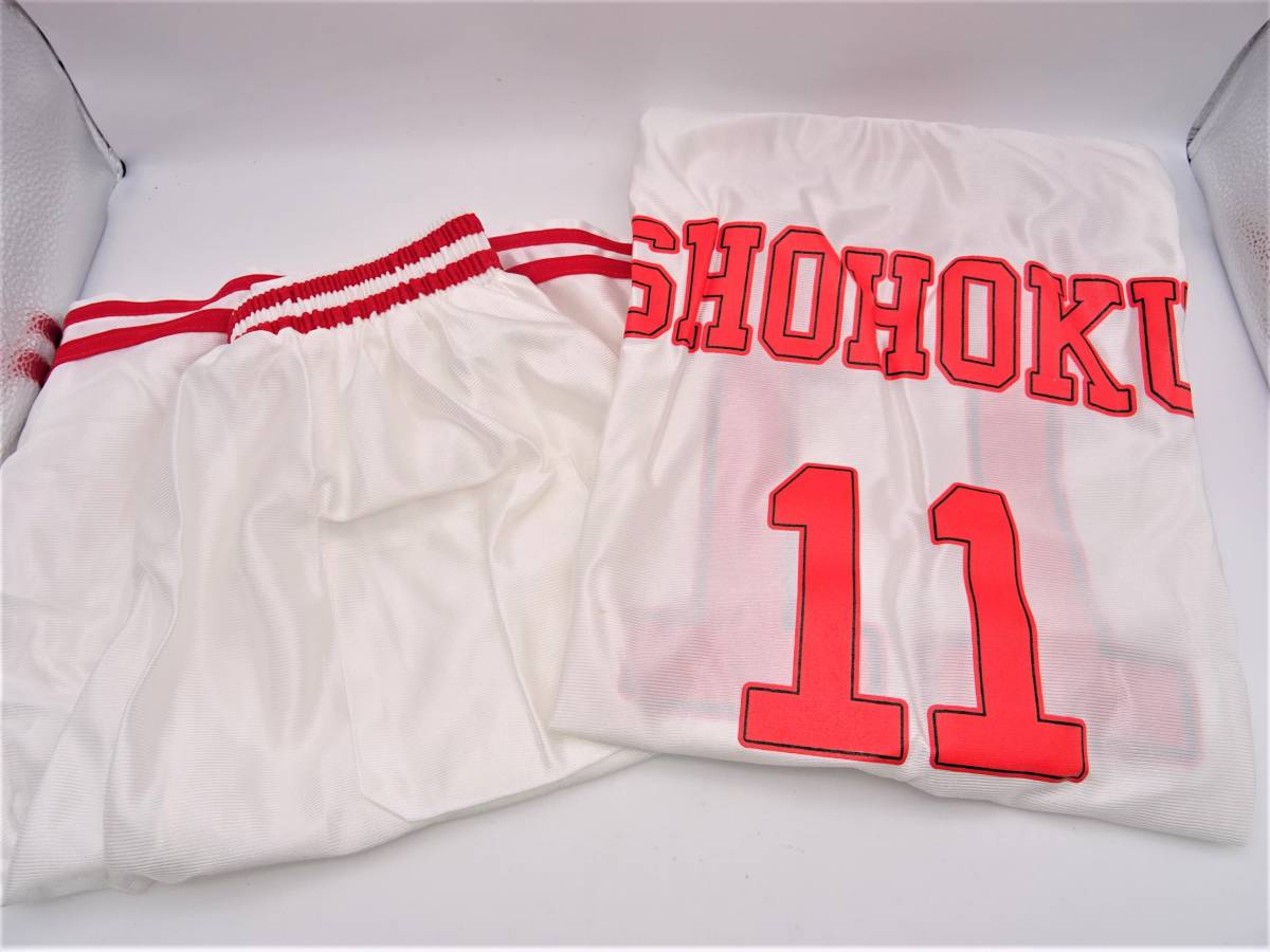 28S【中古】スラムダンク 湘北高校バスケ部 11番 ユニフォーム(サイズ