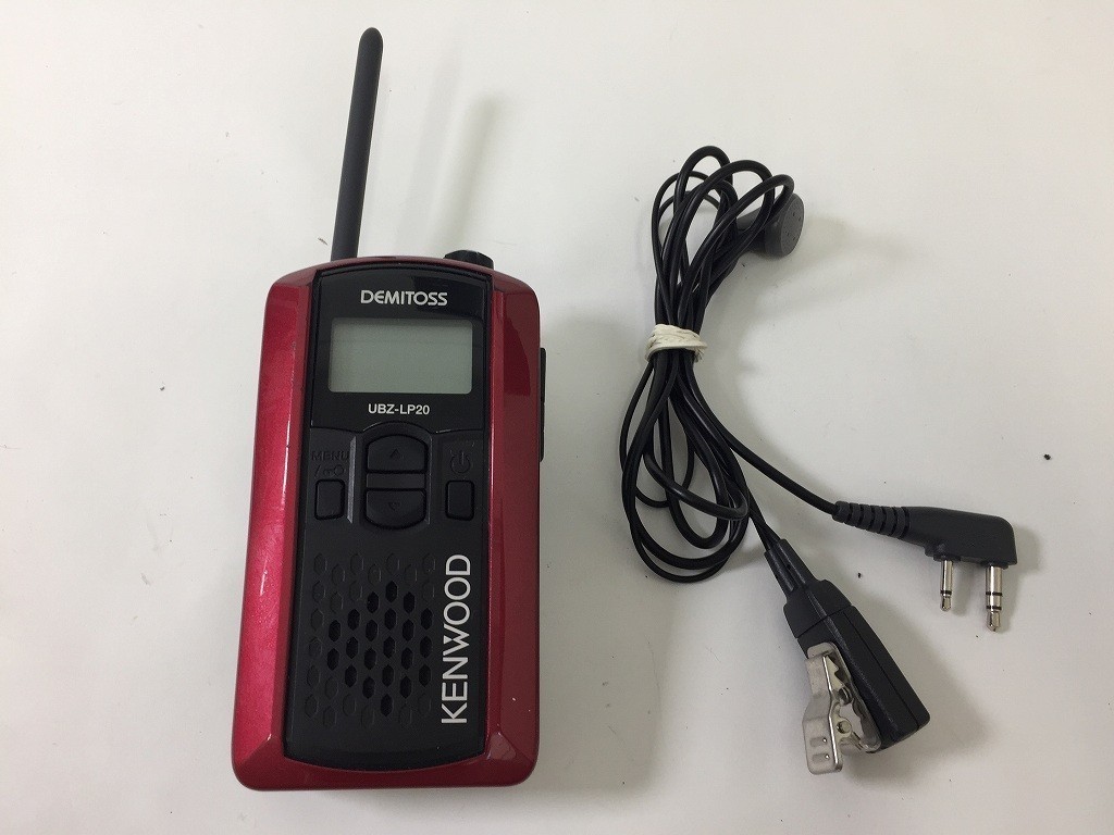 CA289 KENWOOSD DEMITOSS UBZ-LP20 1115 JVCケンウッド 特定小電力