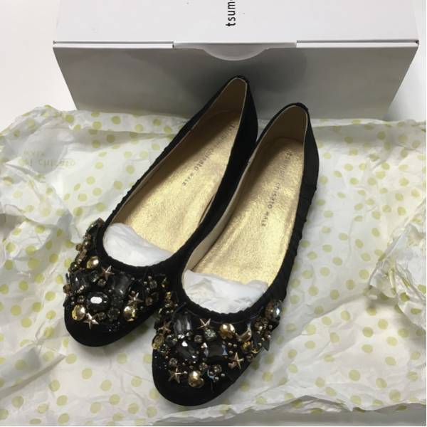 Tsumori Chisato Walk ビジューバレエシューズ