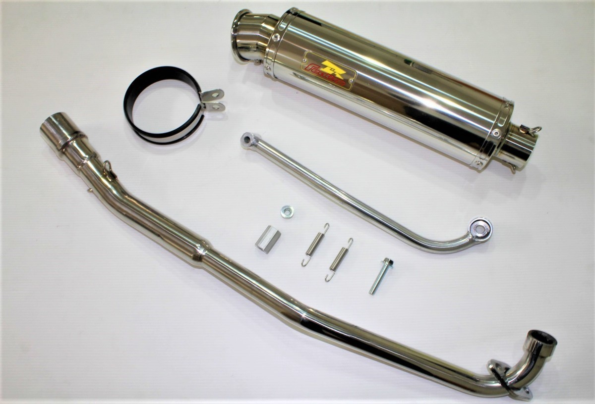 専用Realize ホンダ クロスカブ110 エンプレス Ti ダウン マフラー