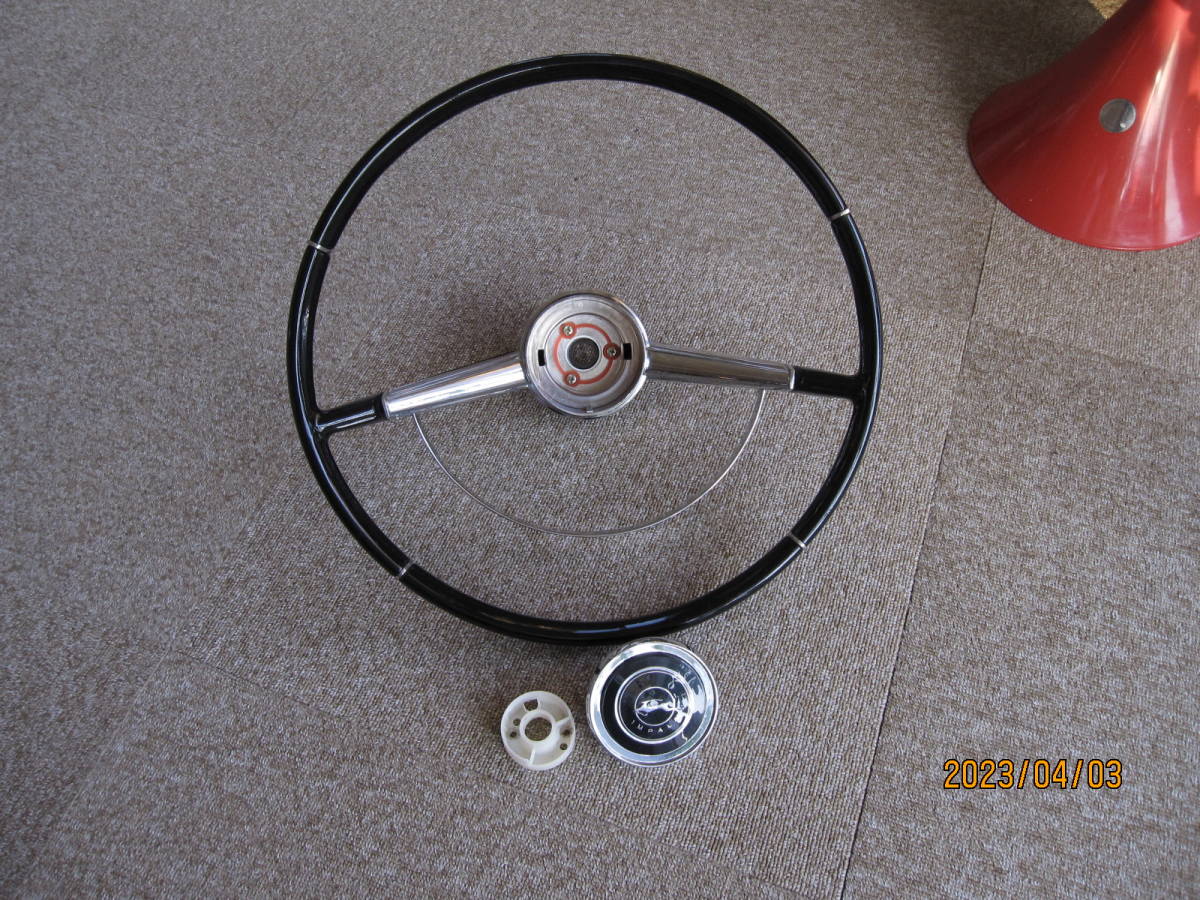 送料無料】1964 64 ハンドル シボレーインパラ 黒 ブラック