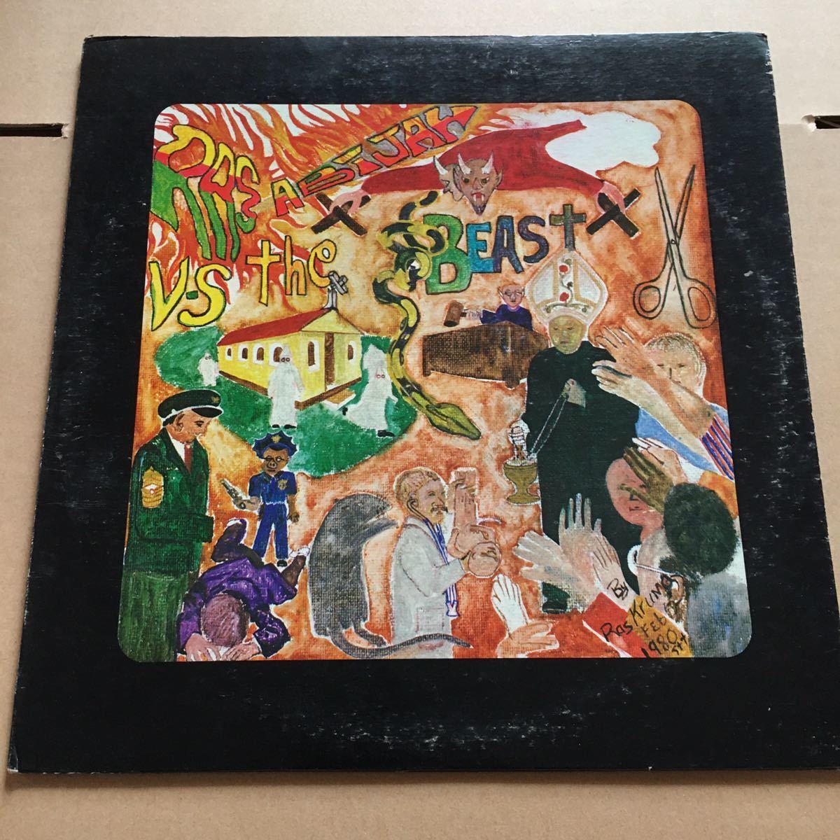 ◇RAS ABIJAH/RAS ABIJAH VS THE BEAST◇レゲエ/LPレコード/reggae 