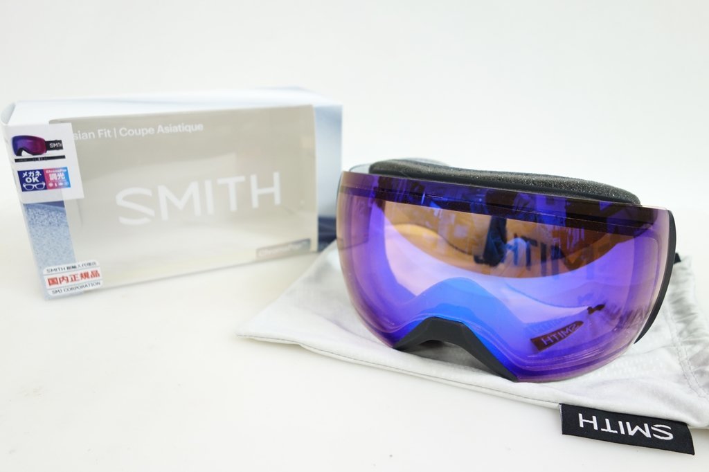 中古 19/20 SMITH SKYLINE XL ASIAN-FIT ソフトケース付き スキー