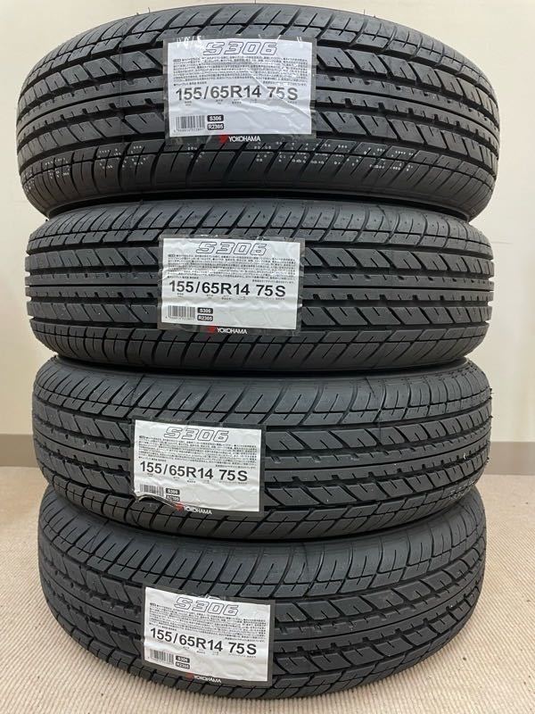 155⁄65R14 NEWNO 4本 NH200C エコピア YOKOHAMA 2023年製新品 4本19，