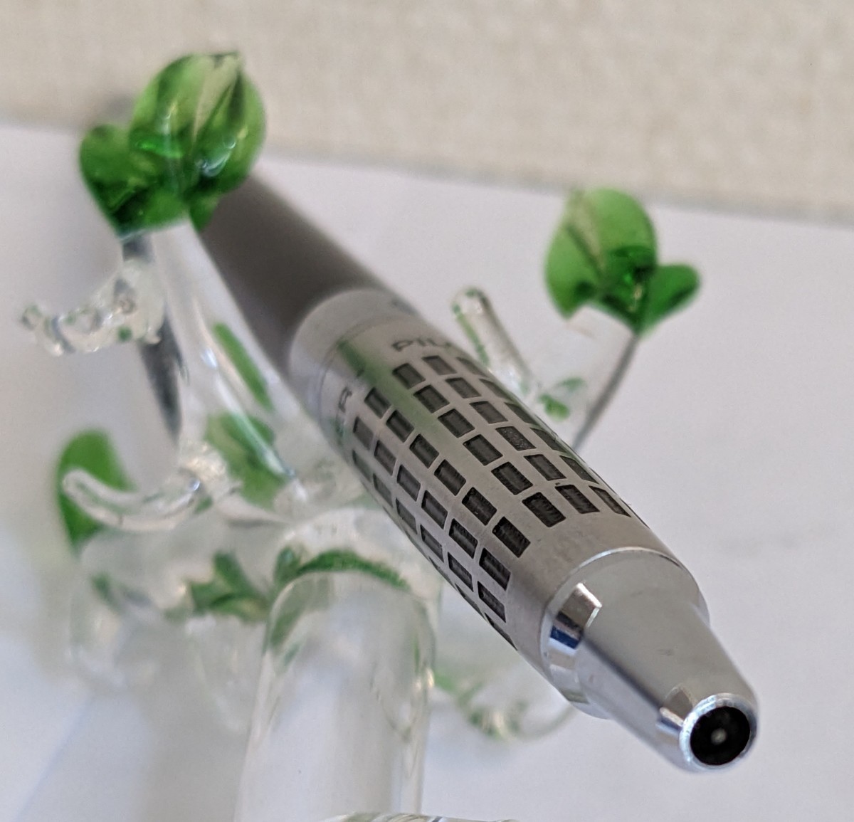 PILOT ハイメカ廃番ホルダー 0.5mm ダブルノック仕様 食刻仕上げ H 