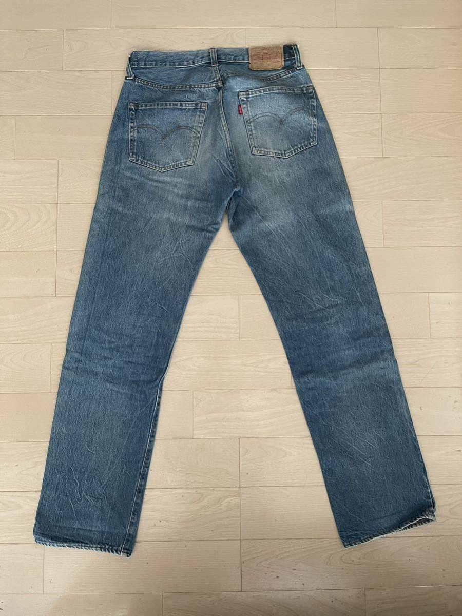 Levi's 66後期 W32 赤耳　ヴィンテージ Levi''s 赤耳 66後期ビンテージ ウエストチェーン ヨーロッパ仕様