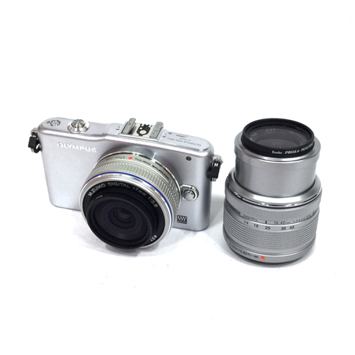 送料無料，人気】 OLYMPUS PEN Mini E-PM1 M.ZUIKO DIGITAL 17mm 1:2.8