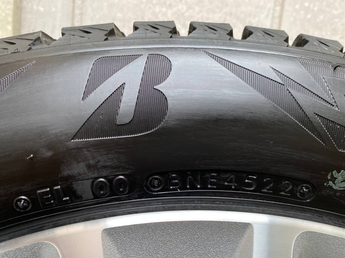 デリカD5純正18インチホイール+2022年製スタッドレスタイヤ 225/55R18 