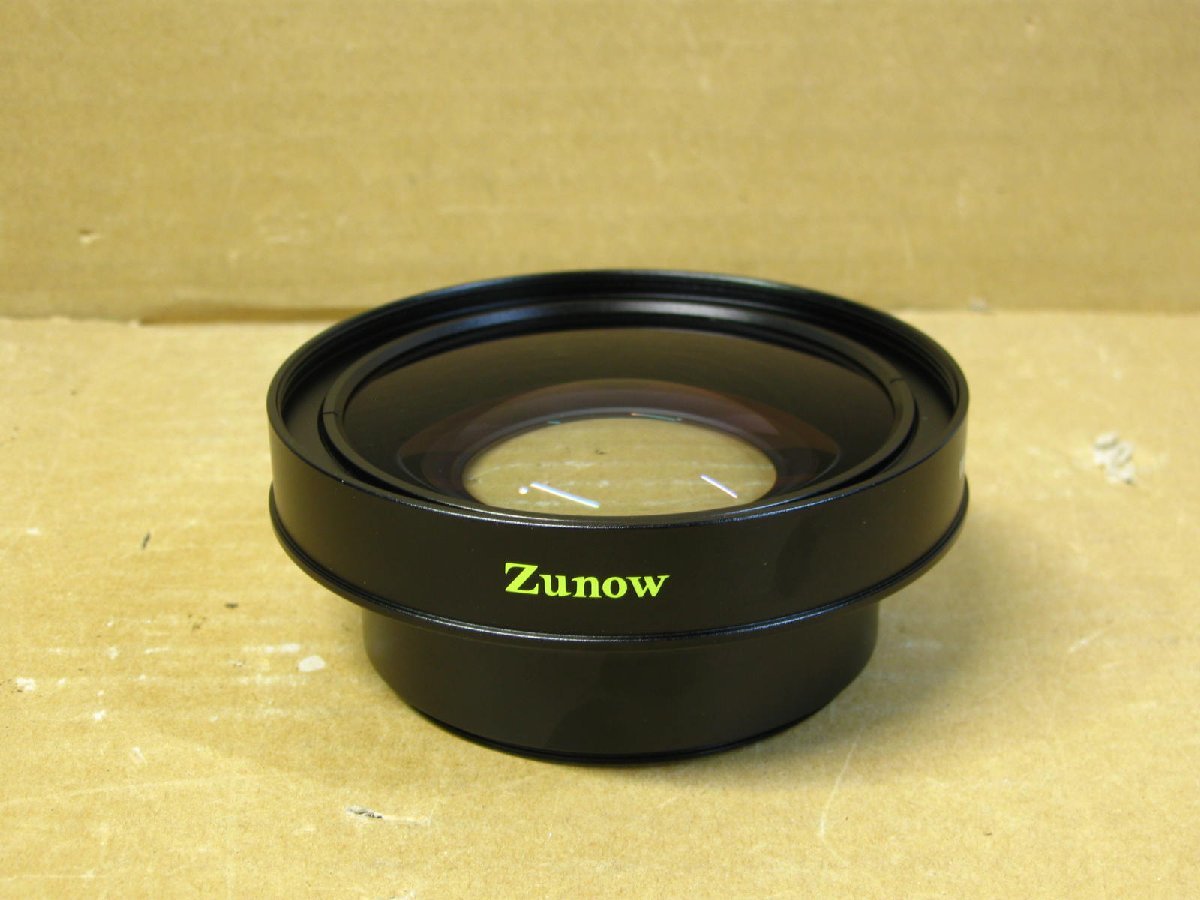 Zunow WNX-07 ワイドコンバージョンレンズ 72mm 外装難 ズノー Zunow WNX-07 ワイドコンバージョンレンズ ▽Zunow 0.7倍 72mm 外観難
