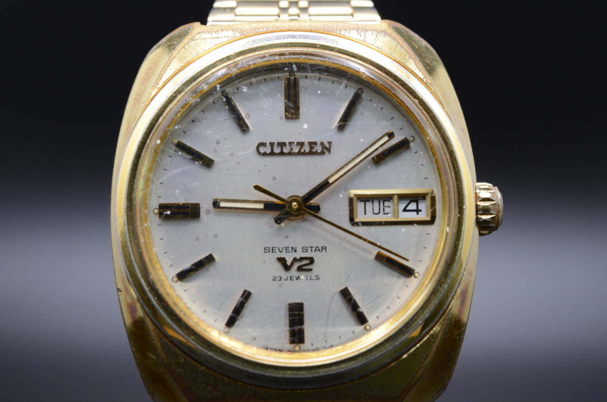 中古】 CITIZEN (シチズン) SEVEN STAR V2 (セブンスター) 4-720415 