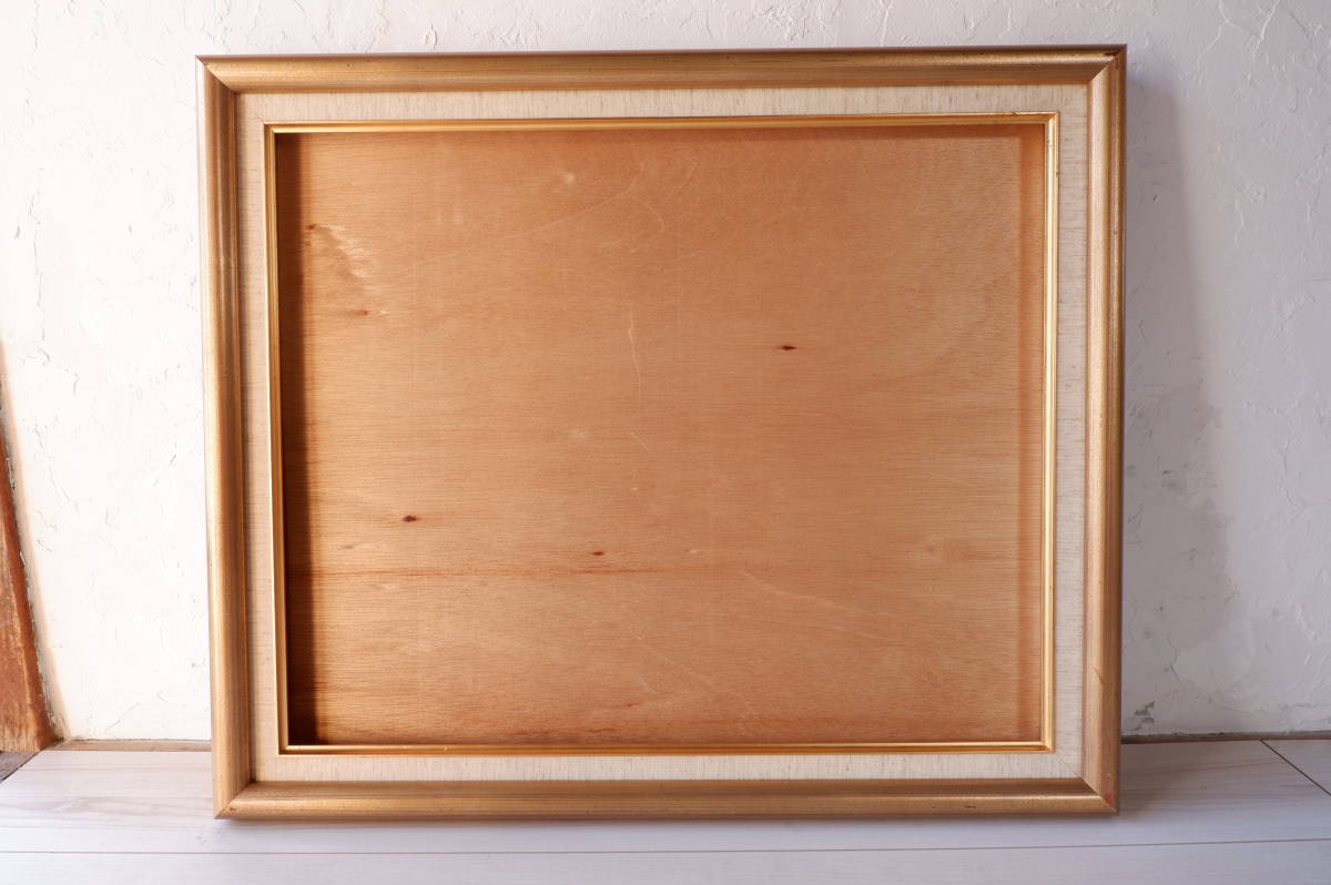 DIY手造り◇油絵F6号サイズ用の流木での額縁フレーム DIY手造り◇油絵