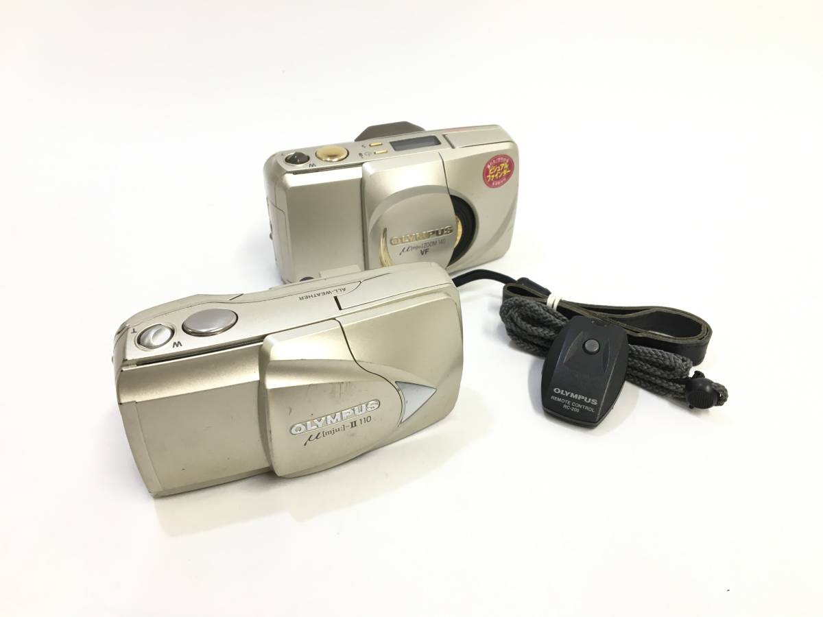 OLYMPUS μ mju II 110 + ZOOM 140VF オリンパス コンパクトフィルムカメラ
