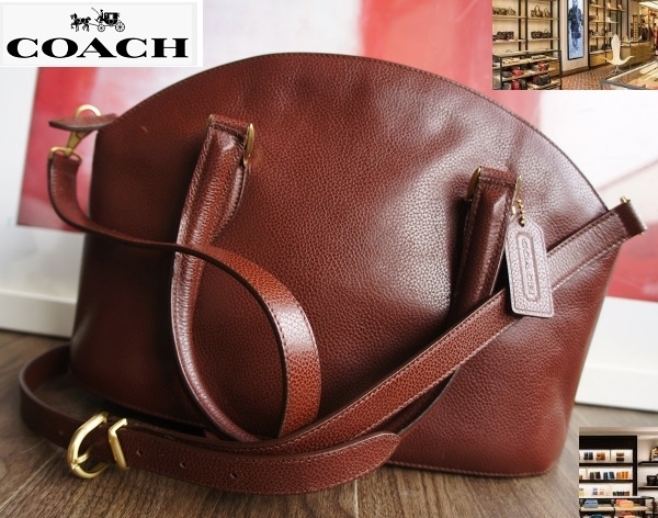 COACH/コーチ/レザー/2wayショルダーバッグ/OLD COACH ご覧いただき