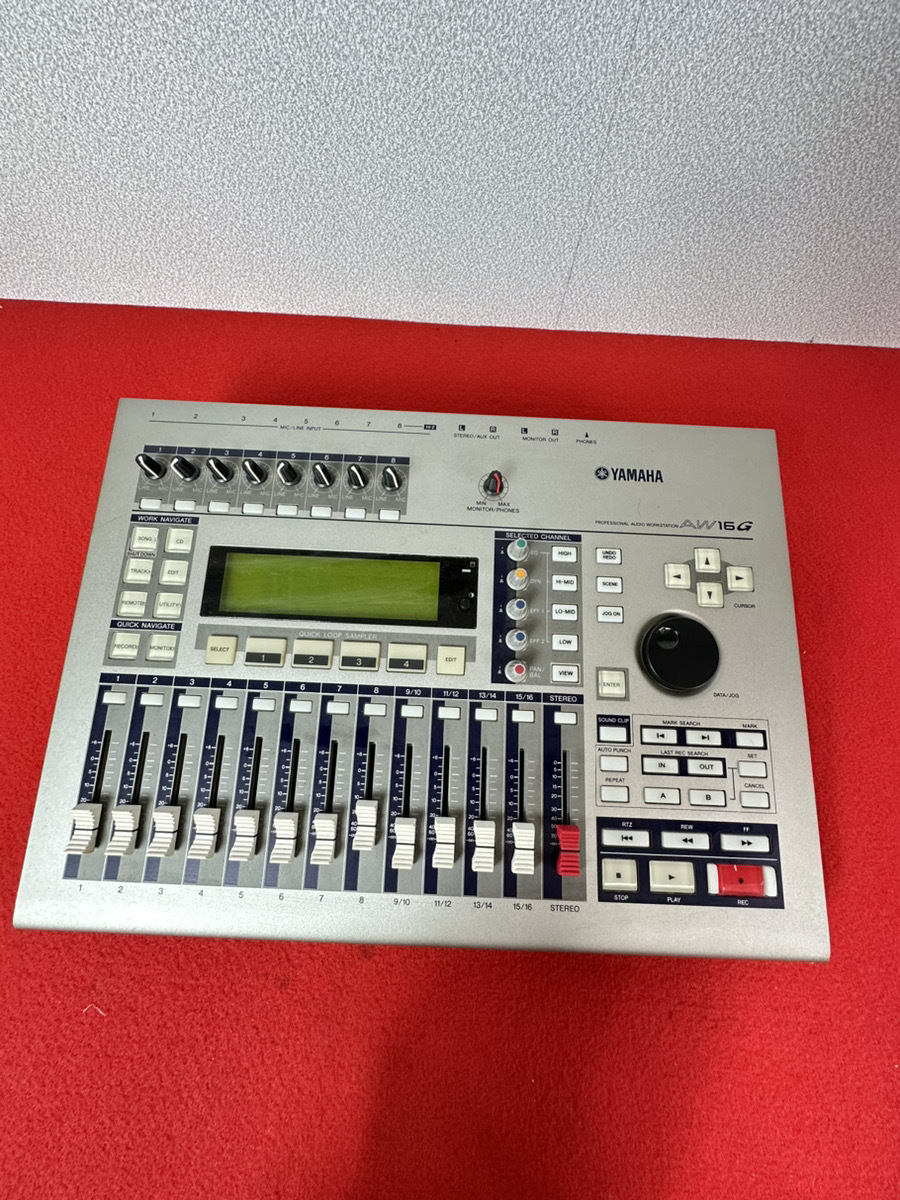 6456-02☆ヤマハ/YAMAHA マルチトラックレコーダー AW16G MTR AW16G