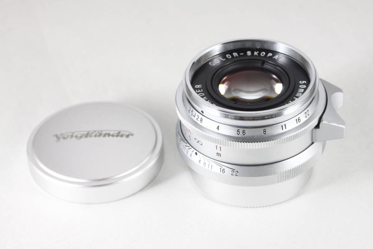 ★新品級★ Voigtlander COLOR-SKOPAR 50mm F2.5 Leica Lマウント ★完動品★ フォクトレンダー ライカ #187