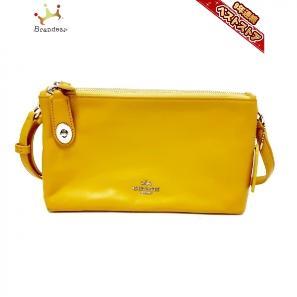 コーチ COACH ショルダーバッグ 36552 - レザー イエロー バッグ 0 
