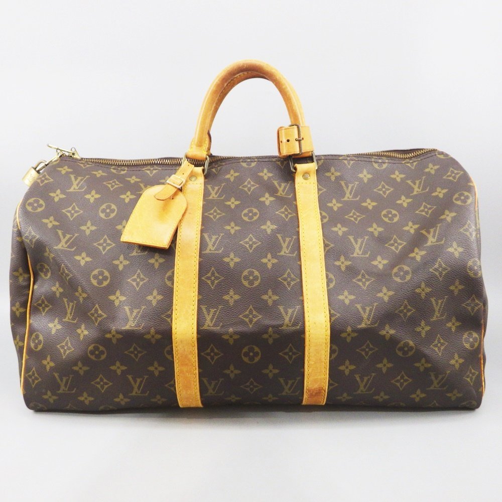 1円～ LOUIS VUITTON ルイ・ヴィトン モノグラム キーポル 50 M41426