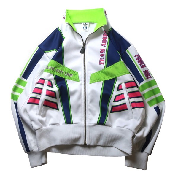 レアモデル! 90s adidas アディダス デサントSPARK ART LINE トラック 