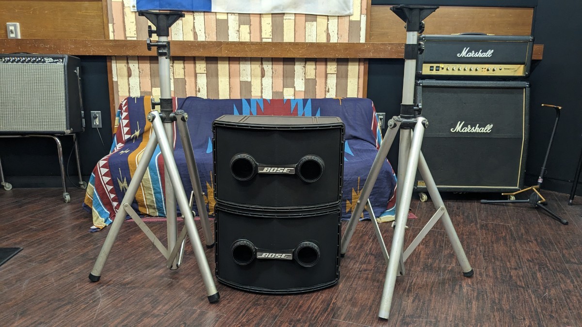 中古 BOSE 802 SERIES II スピーカーペア オーディオ 天吊 取付金具